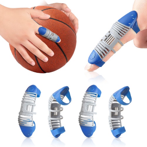Finger Splint Finger Brace Support Adjustable Buckle Basketball Finger Guard น้ําหนักเบา Finger Prot