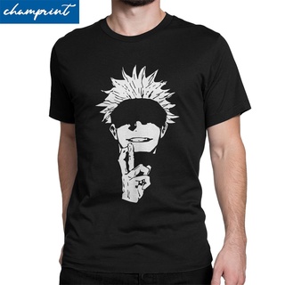 【Hot】เสื้อยืด ผ้าฝ้าย พิมพ์ลายอนิเมะ Gojo Sensei Jujutsu Kaisen เหมาะกับของขวัญ สําหรับผู้ชาย