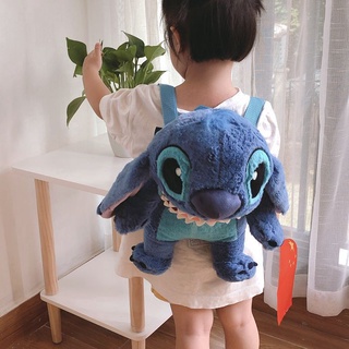 กระเป๋าเป้สะพายหลัง กระเป๋านักเรียน รูปตุ๊กตา Stitch