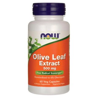 Now Foods, Olive Leaf Extract, 500 mg [ 60 Veg Capsules ] puritans Pride Olive Leaf, California Gold Olive Leaf