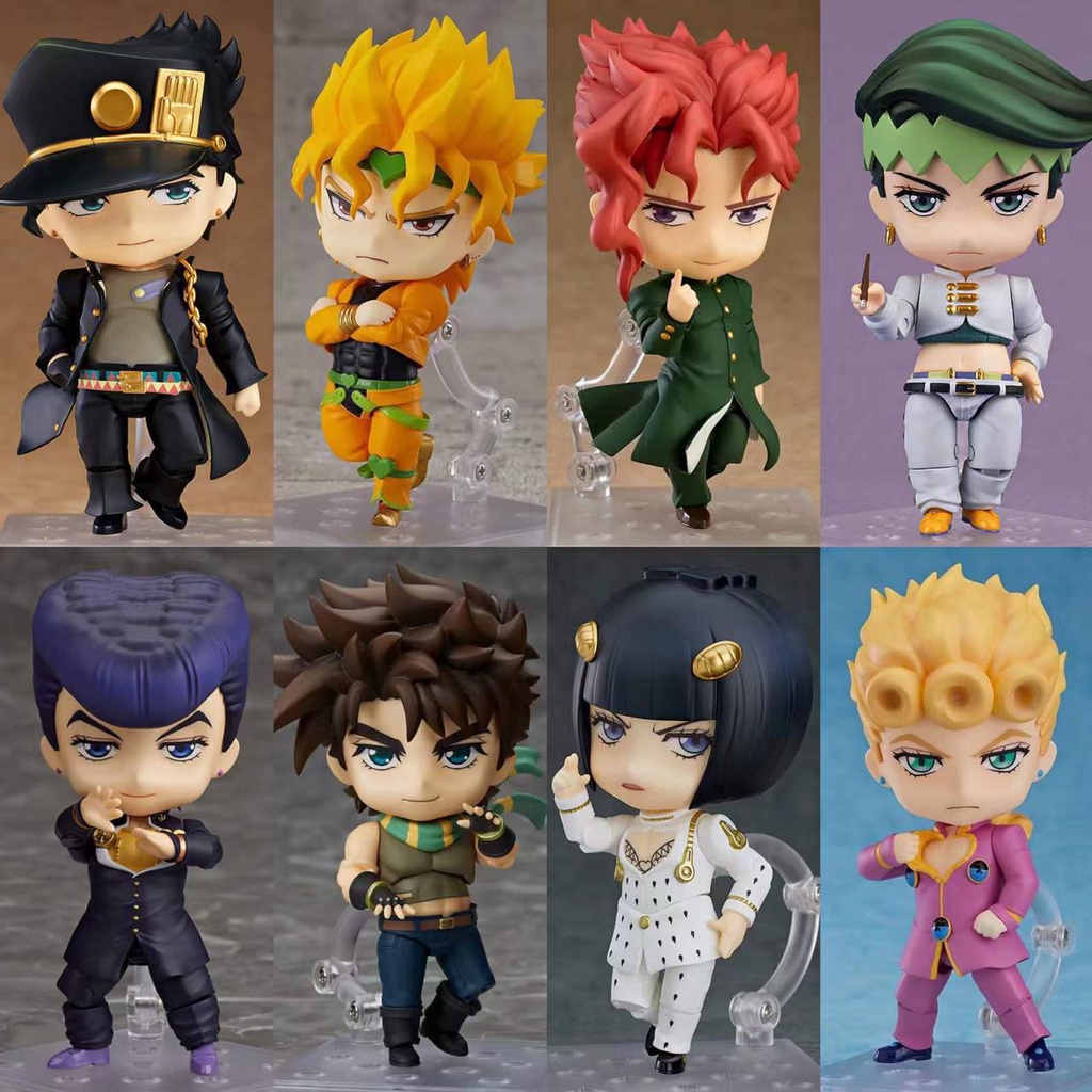 Jojo s Bizarre Adventure Nendoroid Jotaro / Kakikyoin Noriaki / Zio / Higashikata Jos / Rohan Kishib