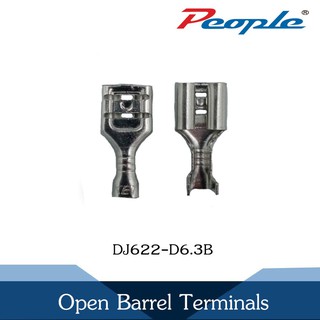 หางปลา Open Barrel Terminals DJ622-D6.3B