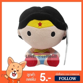 ตุ๊กตา วันเดอร์ วูแมน ท่านั่ง (ขนาด 7 นิ้ว) ลิขสิทธิ์แท้ / ตุ๊กตา Wonder Woman จัสติซ ลีก Justice League DC Universe