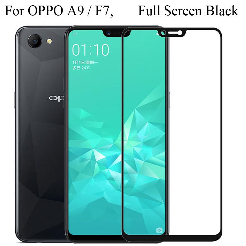 กระจกนิรภัย ป้องกันหน้าจอ OPPO A9 F7 R15 A3 F9 R9S R17 R11 R11S Find X การป้องกันหน้าจอ