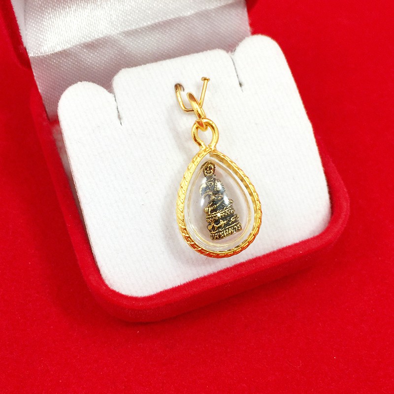 จี้พระอุปคุตจกบาตรเงยหน้าหยุดตะวันพิมพ์โบราณ ขนาด 1.2 x 1.8 cm มีกินมีใช้ไม่มีหมด โชคลาภดีไม่มีอด ค้