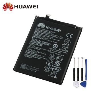 แบตเตอรี่ทดแทนสำหรับ Huawei Nova สมาร์ทหนุ่ม CAZ-AL10 DIG-L01 HBB405979ECW ของแท้แบตเตอรี่ 3020 mAh