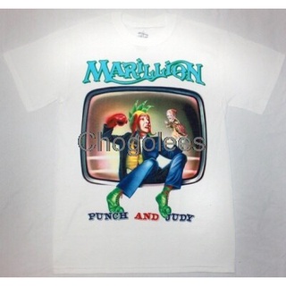 [COD]เสื้อยืดคลาสสิก ลาย MARILLION PUNCH AND JUDY84 สีขาว EHmobk76PFklhn26