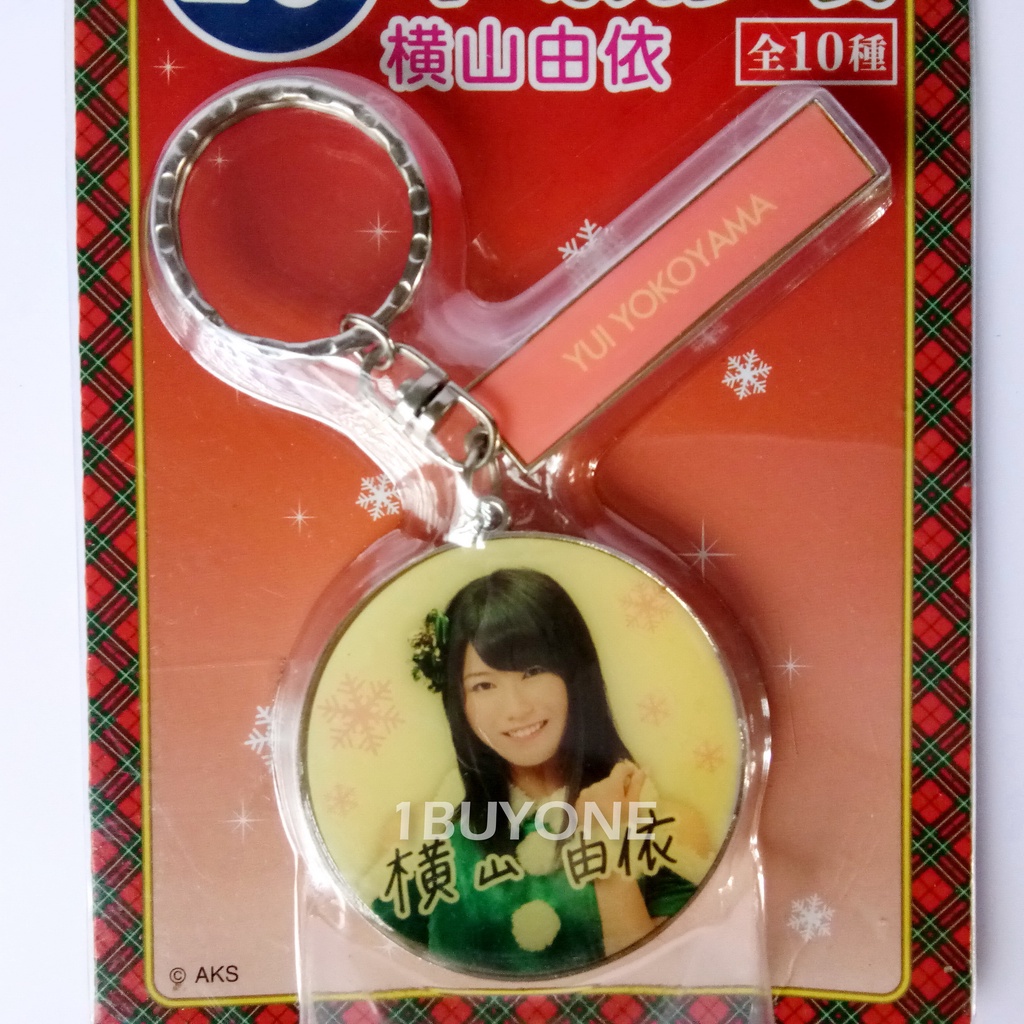 AKB48 ยุยฮัง ยูอิ โยโกยามะ พวงกุญแจ โลหะ Yokoyama Yui  AKB 48 Keychain Idol Model AKS BANPRESTO ของแ