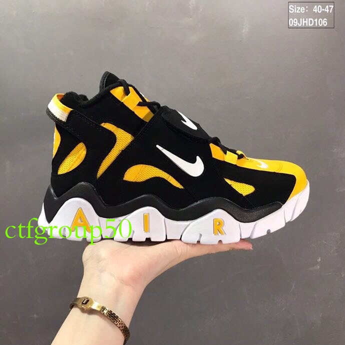 nike air barrage mid yellow