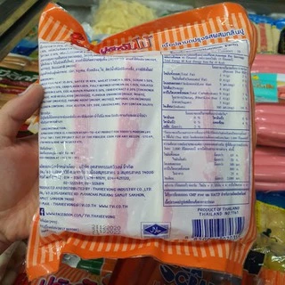 ปูอัดจัมโบ้ ยี่ห้อ TVI (ทวีวงษ์) ขนาด 500 กรัม