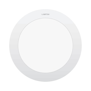 The Rich โคมดาวน์ไลท์หน้ากลม 5นิ้ว LED 9W WW LAMPTAN รุ่น Slim Alu RD 9W/WW สีขาว