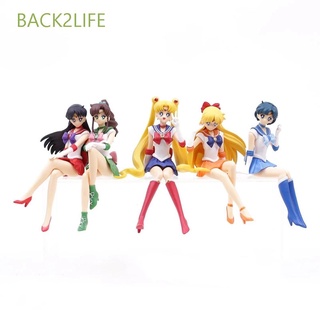 Back2Life 20Th Anniversary Sailor Moon โมเดลตุ๊กตาเซเลอร์มาร์ส Action Figure ของเล่นสะสม