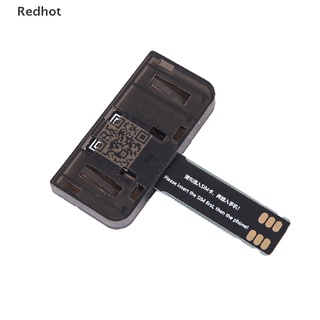 &lt;Redhot&gt; อะแดปเตอร์ซิมการ์ด SIM Card Reader Mini SIM Nano สําหรับโทรศัพท์ Android (เสียบแล้วใช้งานได้เลย)