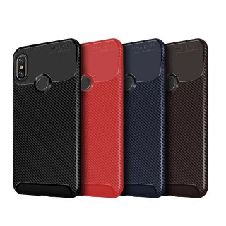 Xiaomi Redmi Note 9s /Redmi Note 7 /Pocophone F1 /Redmi Note 6 Pro Carbon Fiber TPU