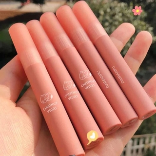 ลิปสติกลิปกลอส Smoky Rose Matte ให้ความชุ่มชื้นกันน้ําติดทนนานสําหรับผู้หญิง