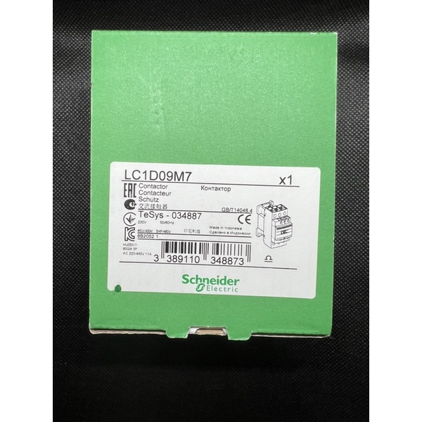 LC1D09M7 SCHNEIDER CONTACTOR