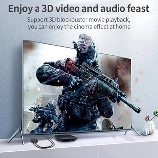 ACASIS 1 In 2 Out ฮับแยก Hdmi Hdcp 4k30Hz Hd 1080P60Hz จอแสดงผลคู่