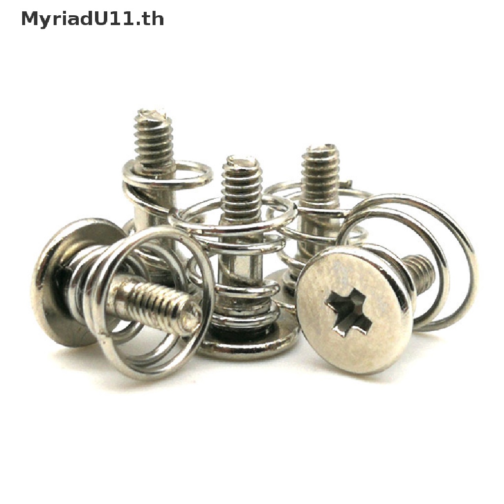 【MyriadU】สกรูกราฟฟิคการ์ด Gpu ชุบนิกเกิล 10 ชิ้น