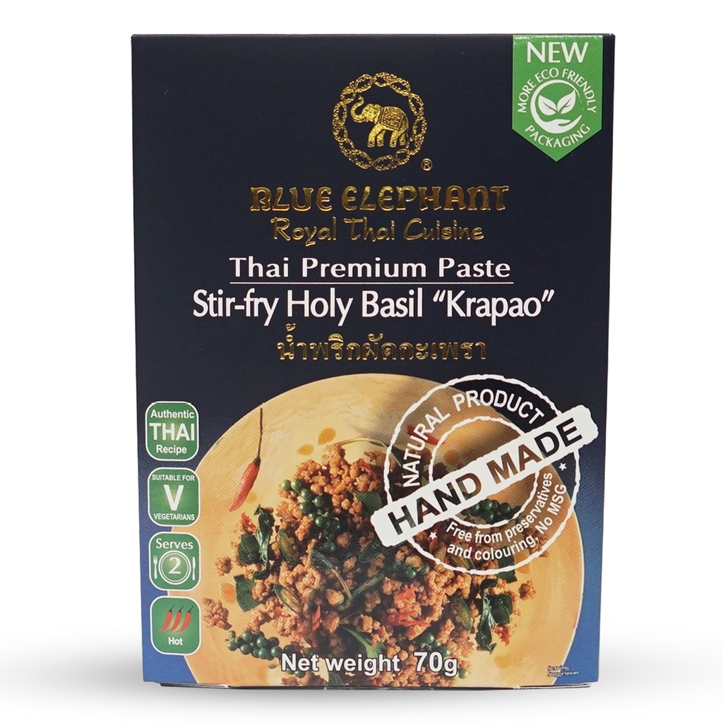 Blue Elephant Thai Holy Basil Stir Fri Holy Basil Krapao 70g