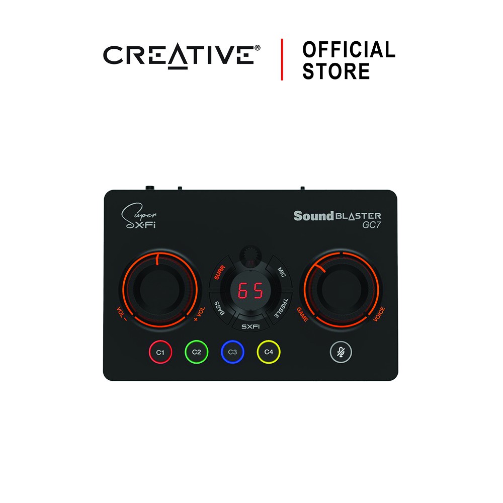 Звуковая карта creative sound blaster gc7