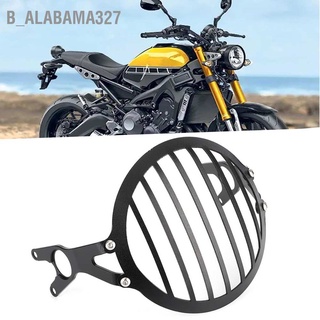 Alabama327 ฝาครอบป้องกันไฟหน้า M513‐B062 สีดํา สําหรับ Yamaha Xsr900 2016‐2019