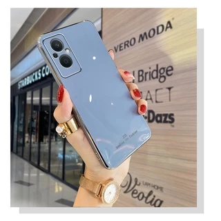 เคส oppo reno 8z 5g เคส oppo reno 7z 5g Reno7 Reno 2f Reno 6 Reno 6Z 5G Reno5 Reno 4 เคสโทรศัพท์แฟชั่นขอบตรง ZB