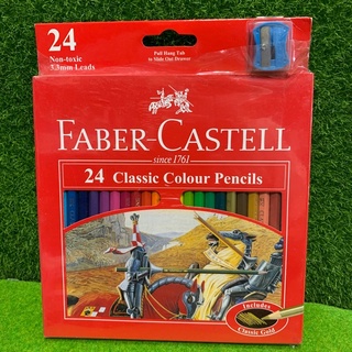 ดินสอสีไม้ Faber-Castell 24 สี