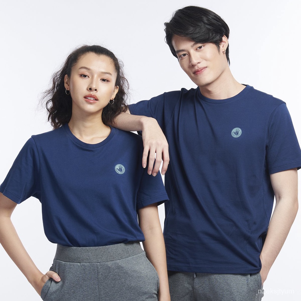 BODY GLOVE Unisex Basic T-Shirt เสื้อยืด สีน้ำเงินเข้ม-22