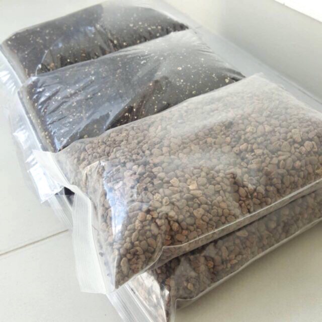 หินภูเขาไฟ เบอร์ 01 200 กรัม = 20 บาท