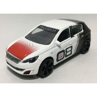 รถเหล็ก Majorette Peugeot 308 GT No.08