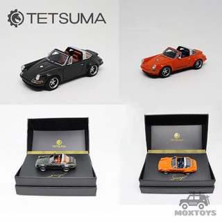 Tetsuma โมเดลรถยนต์ เรซิน PORSCHE 964 Targa 1:64