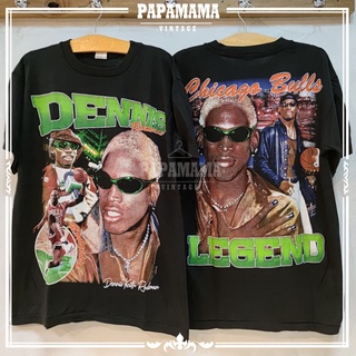[ RODMAN ] Dennis Rodman The Legend Of Chicago Bulls เสื้อบาส รอดแมน papamama vintage
