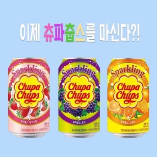 เครื่องดื่ม Sparkling Soda จาก Chupa Chups