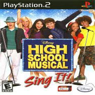 แผ่นเกมส์[PlayStation2] Disney High School Musical - Sing It! (USA)