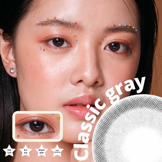 พร้อมส่ง glitzlens classic gray ใส่ไปเรียน มินิ ธรรมชาติ