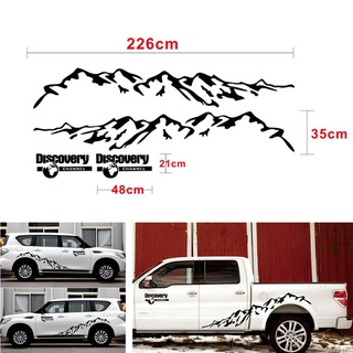 สติกเกอร์ไวนิล รูปภูเขา สําหรับติดตกแต่งประตูรถยนต์
