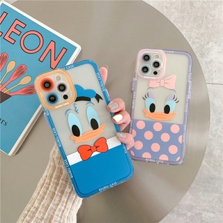 เคสโทรศัพท์มือถือนิ่ม ป้องกันเลนส์ ลายเป็ด เดซี่น่ารัก สําหรับ Xiaomi Redmi Note 11 11S 4G 10C 10 9S 9 8 7 6 7A 6A S2 9T 9A 9C Poco M3 M4 X3 NFC GT F3 F2 Pro 5G 4G