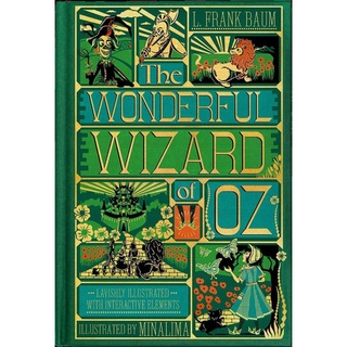 Chulabook(ศูนย์หนังสือจุฬาฯ) |C321หนังสือ9780063055735THE WONDERFUL WIZARD OF OZ (MINALIMA EDITION) (ILLUSTRATED WITH INTERACTIVE ELEMENTS) (HC)