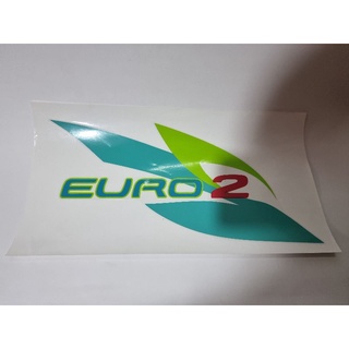 สติ้กเก้อEURO2 ใต้แผงหน้าข้างเก๋ง ซ้ายและขวา1ชุด