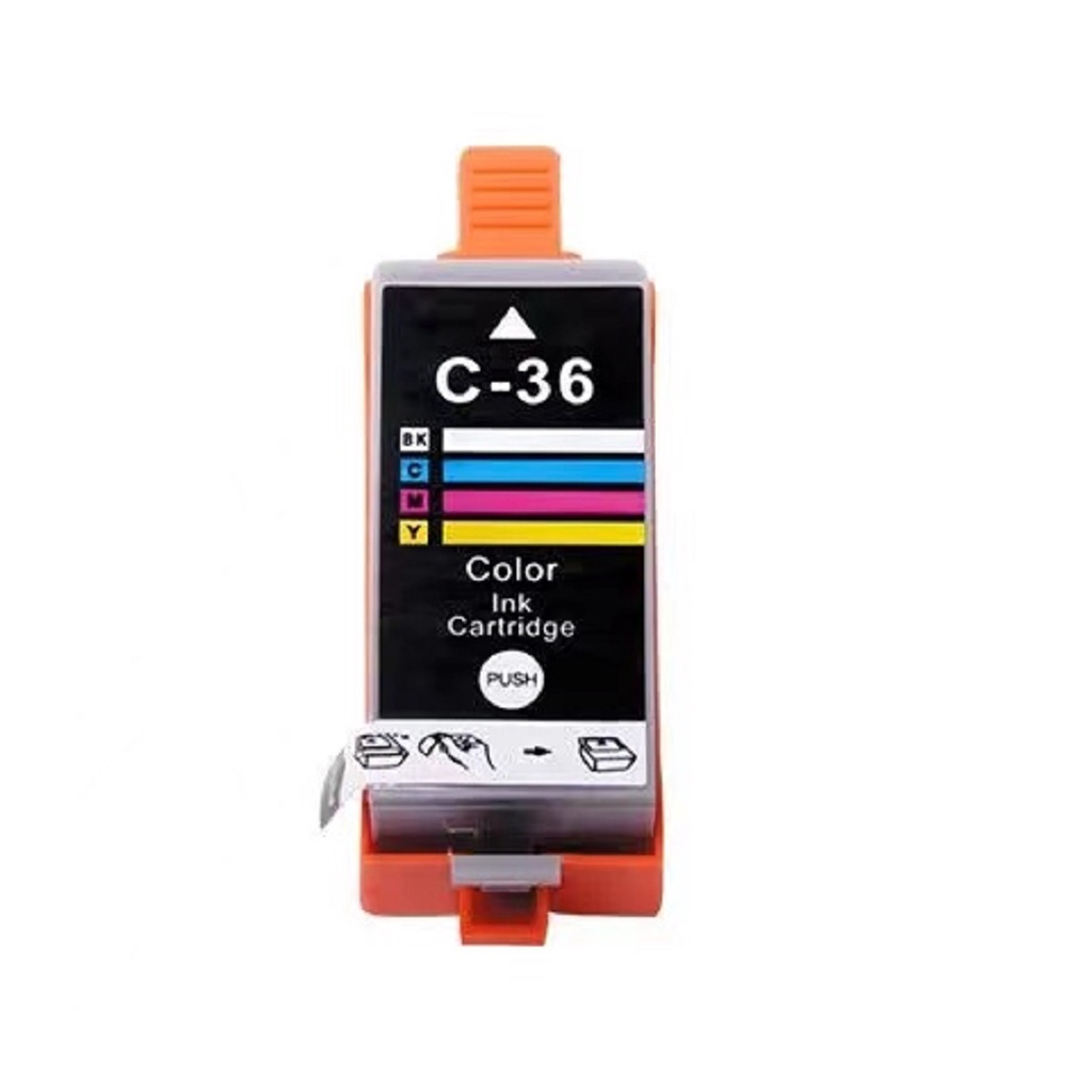 ตลับหมึกเครื่องปริ้นท์ แบบพกพา CANON ip100 ip110 PGI-35BK CLI-36C CANON PIXMA TR150 mini320 260