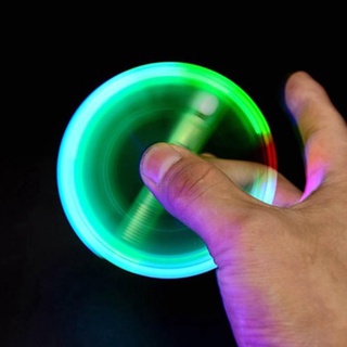 Fidget Spinner Hand Top มีไฟ Led เรืองแสงในที่มืดของเล่นสําหรับเด็ก/ผู้ใหญ่ Y1N0