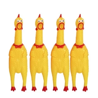 AL-260 ไก่โอ๊ค ไก่บีบ ของเล่นสุนัข ของเล่นยางกัด ยางกัดสุนัข Chicken sound toy 🔥 พร้อมส่ง 🔥