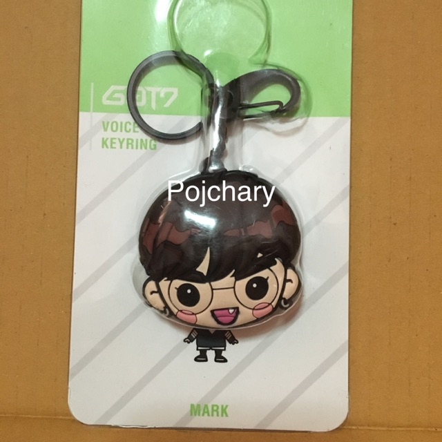 พร้อมส่ง GOT7 VOICE Keyring ใช้โค้ด BATK ลด 130฿