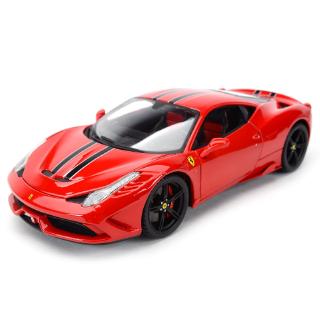 Bburago 1:18 Ferrari 458 Speciale รถหล่อแบบคงที่โมเดลของเล่นงรถยนต์านอดิเรกของสะสม