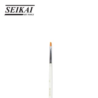 SEIKAI พู่กันสีน้ำแบน ขนทอง (No.0 - 16) 1 ด้าม