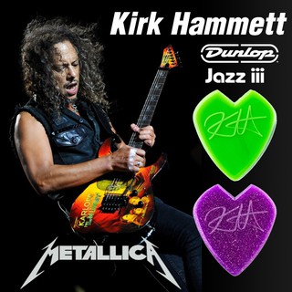 KIRK HAMMETT JAZZ III Pick ของแท้ 100% DUNLOP guitar pick