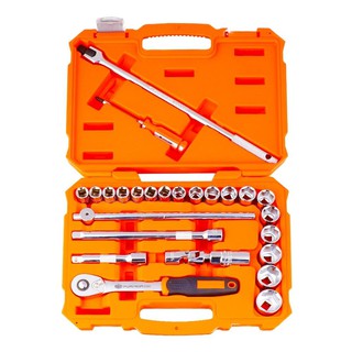 Block screwdriver SOCKET SET PUMPKIN 27EA/SET Hand tools Hardware hand tools ไขควงบล็อก บ็อกชุด PUMPKIN 27ชิ้น/ชุด เครื่