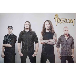 โปสเตอร์ รูปภาพ วงดนตรี Trivium ทริเวียม โปสเตอร์ติดผนัง โปสเตอร์สวยๆ poster ส่งEMSด่วนให้เลยครับ