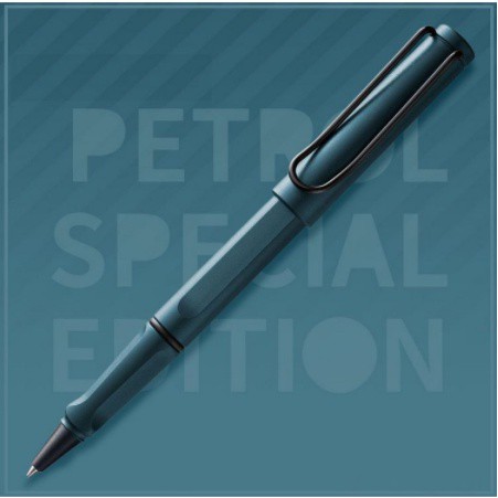 【พร้อมส่ง】LAMY Safari Rollerball Pen Petrol 2017 Limited Edition