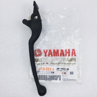 2NDH392200 มือเบรค ขวา สีดำด้าน Exciter 150  Finn Qbix แท้ 2ND-H3922-00 YAMAHA 5YP ข้างขวา break lever